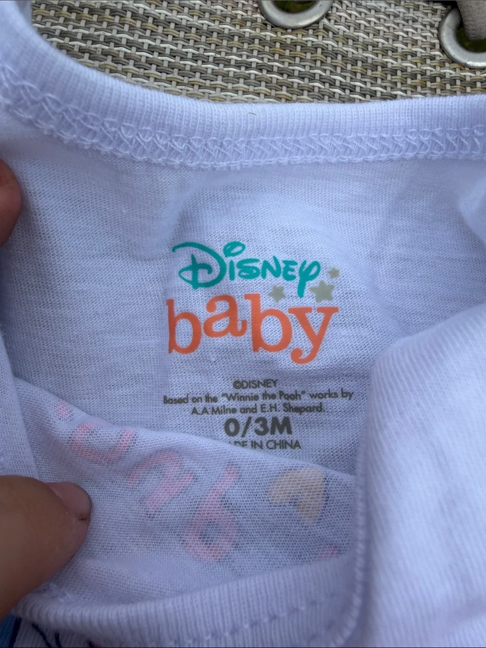 Disney Pink Winnie the Pooh Group Hug Bodysuit Set